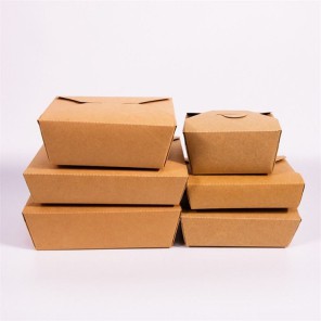 Jednokratna kutija za ručak na papiru